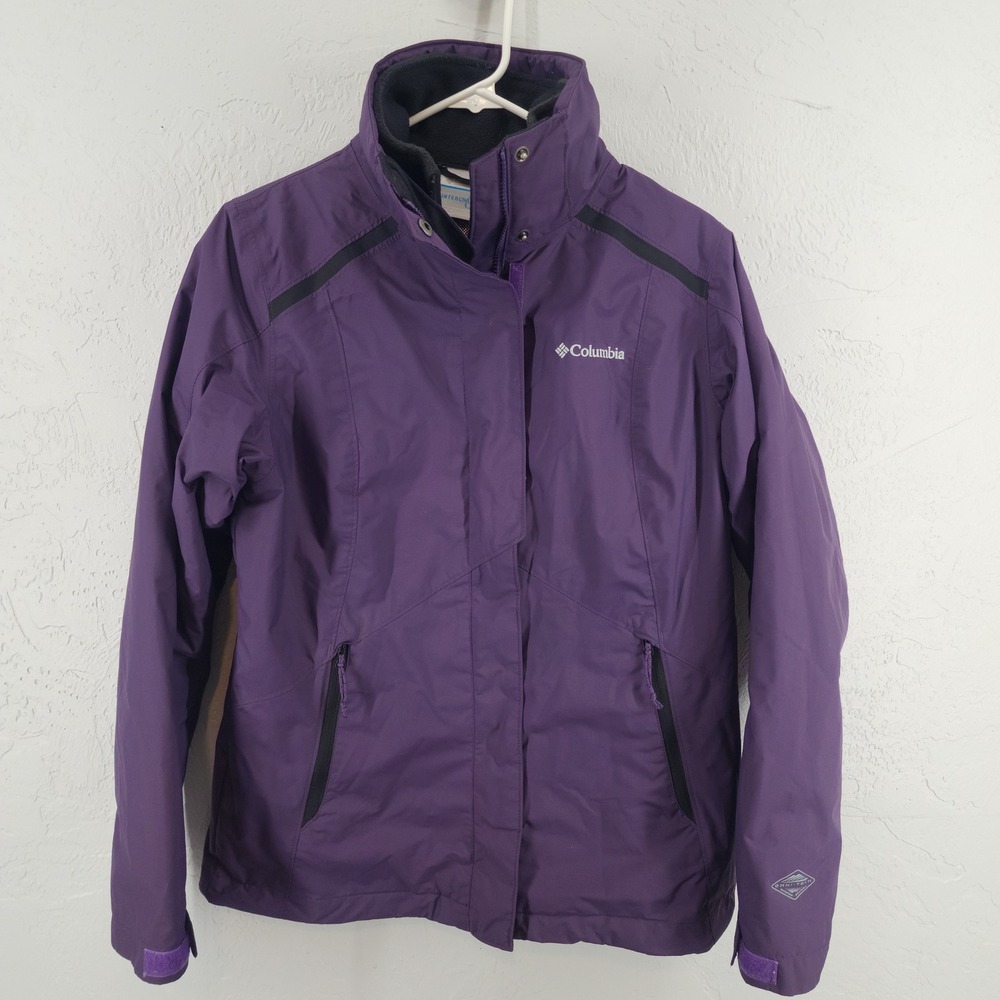 Columbia Small | Omni-Heat 3 in 1 Interchange Purple‎ Winter Ski Jacket Womens